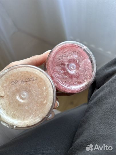 The act скраб / соль для ванны 2 шт