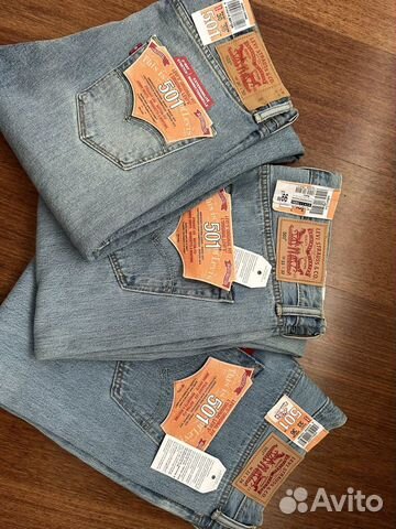 Мужские джинсы levis Левис 501, 501CT