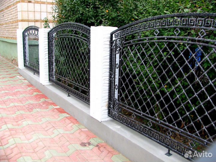 Кованый забор