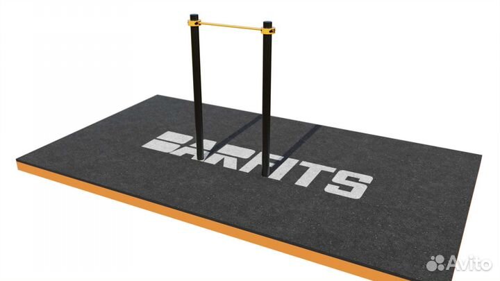 Уличный турник для дачи свс-1 76мм пластик