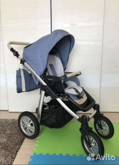 Коляска Baby Design Dotty Denim 2 в 1