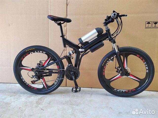 Электровелосипед большой новый