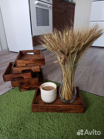 Поднос из мангового дерева