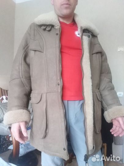 Продам мужскую дублёнку 48-50 р