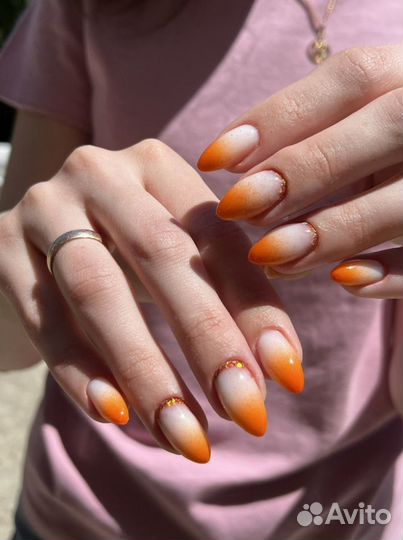 Наращивание ногтей Педикюр Выезд на дом