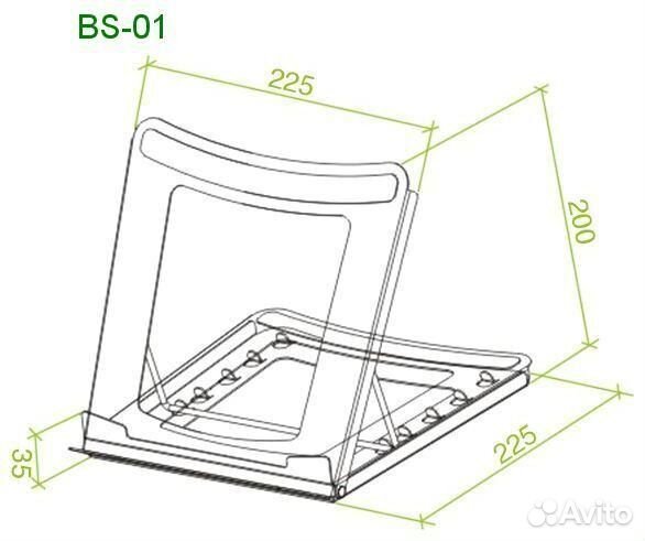 Подставка для ноутбука / планшета ErgoFount BS-01