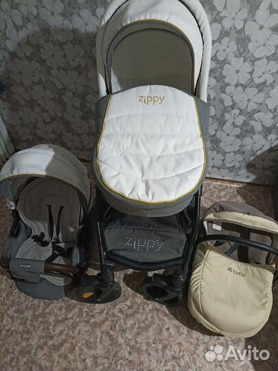 Детская Коляска Tutis Zippy Viva Life 3 в 1