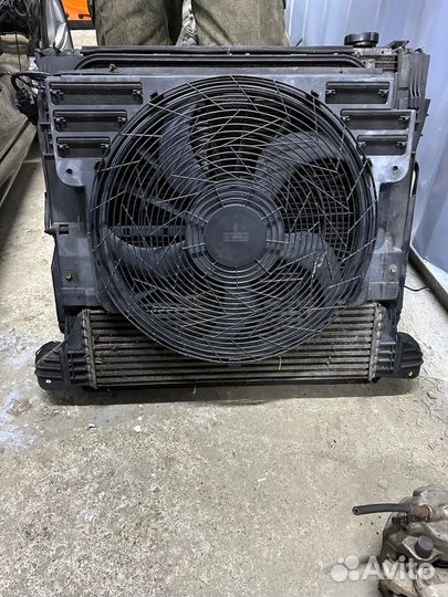 Кассета радиаторов bmw x5 e53 M57d30 d2