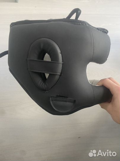 Боксерский шлем с бампером