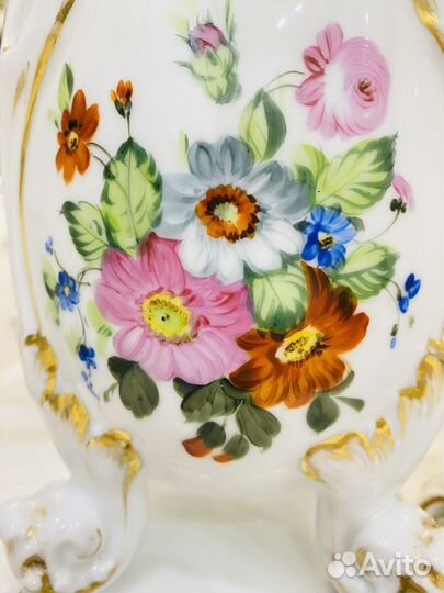 Пара ваз Старый Париж под реставрацию