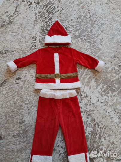 Новогодний Костюм Санта 92