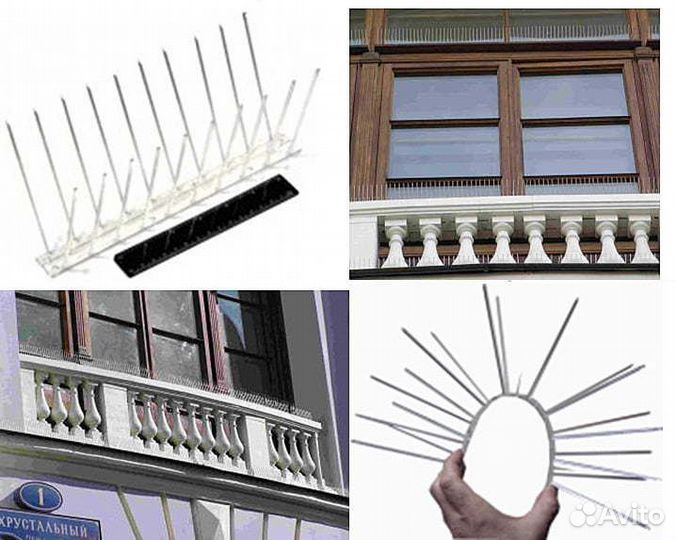 Противоприсадные шипы Ёж стандарт