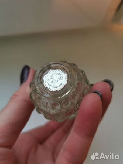 Бутылочка флакон из под духов СССР