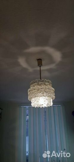 Хрустальная люстра СССР винтаж