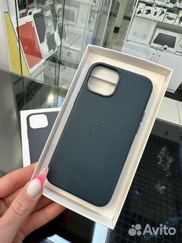 Чехол Apple для iPhone 13 mini Leather Case MagSaf