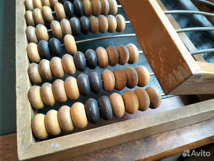 Счеты деревянные бухгалтерские СССР головоломка