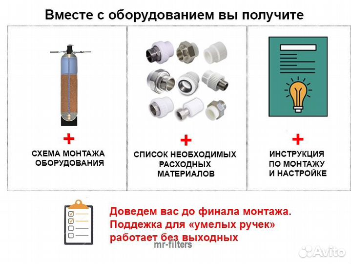 Ручной клапан Обезжелезивание воды / Фильтры для д