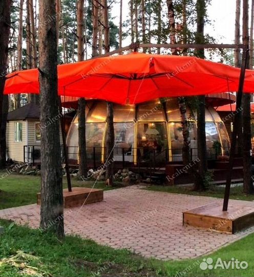 Зонт на двойной опоре N116