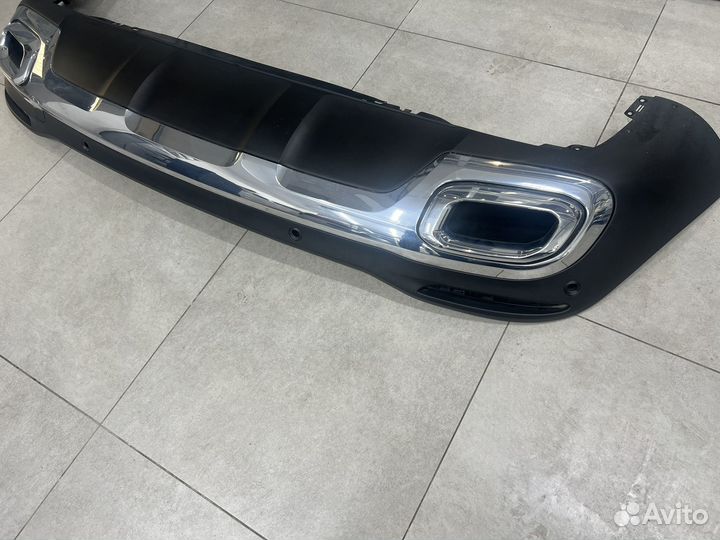 Диффузор заднего бампера mercedes 167