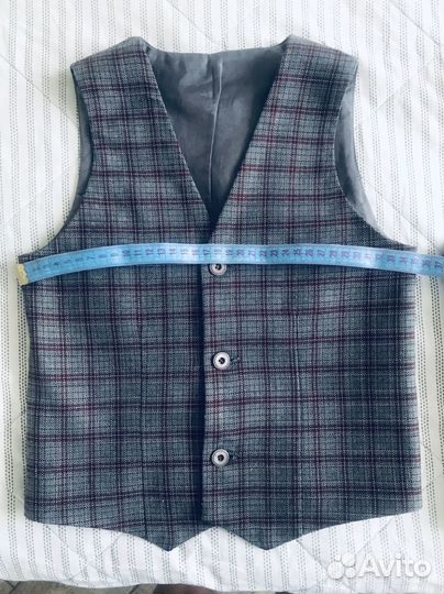 Жилетка для мальчика школьная 122-128