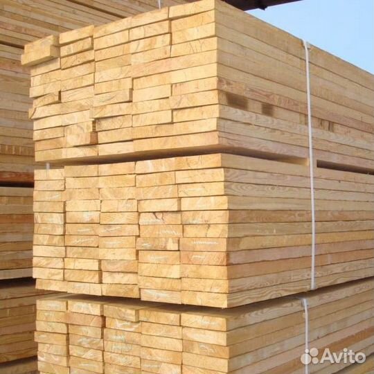 Доска сухая строганая 45х195