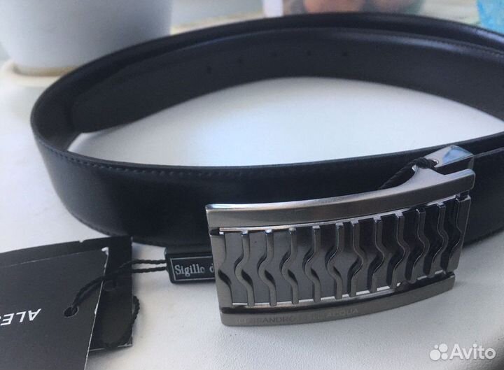 Ремень кожаный Ferre, италия оригинал