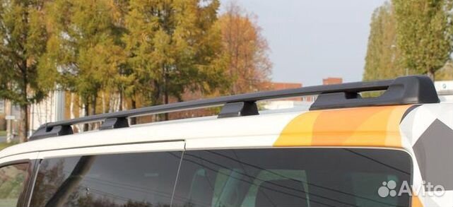 Рейлинги апс для Volkswagen T5T6, Multiven черные