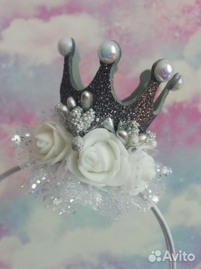 Ободок корона для девочки