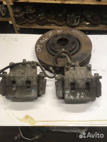 Суппорт комплект mazda cx9 2019г