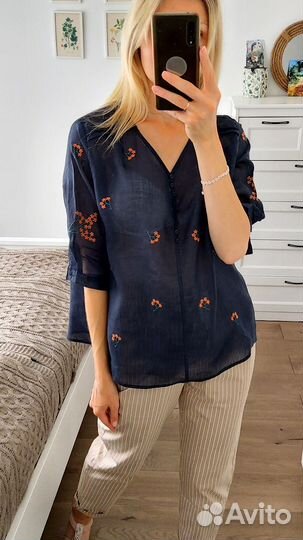 Блузка. Хлопок. 46-52