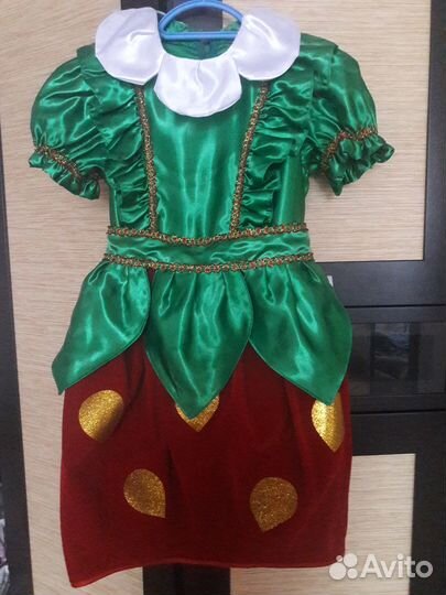 Костюм Клубничка, новогодний-карнавальный