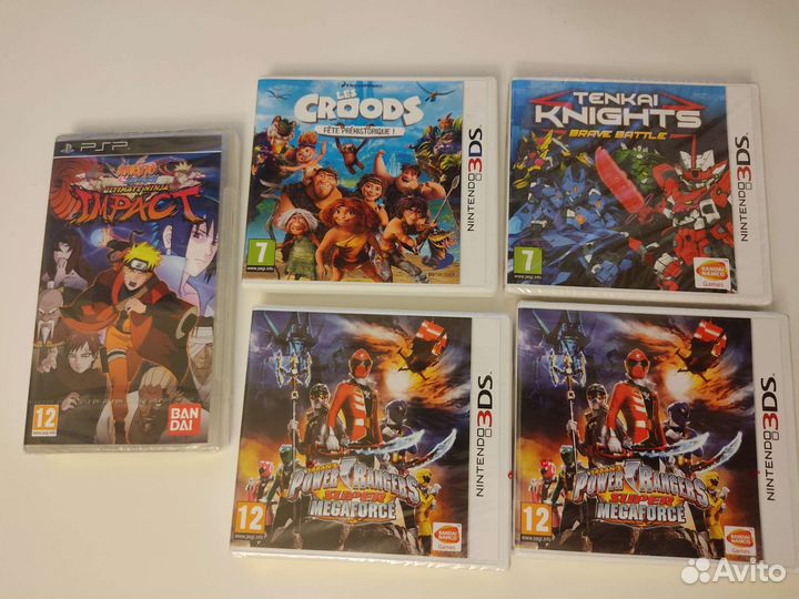 Игры для 3DS PSP новые