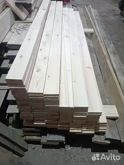 Доска сосна сухая 45х145х2500