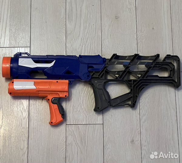 Бластер нерф nerf thunderblast n strike без патрон