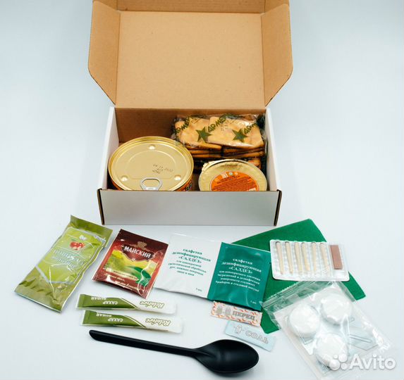 Сухпаек разовый халяль Буре - Меню 3 Готовая еда