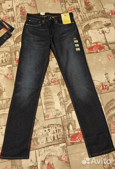 Оригинальные новые джинсы Levi's 511 W34L36