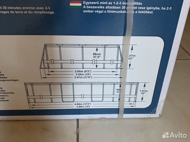 Каркасный бассейн
