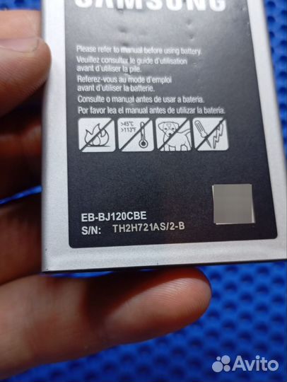 Аккумулятор Samsung EB-BJ120CBE J1 оригинал