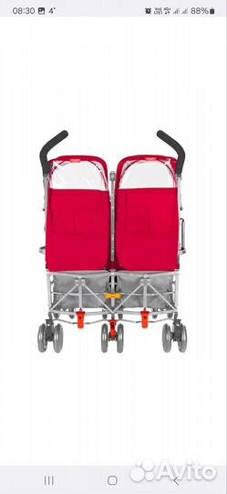 Коляска для двойни прогулочная