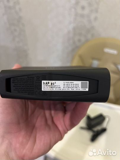 Wi-Fi роутер mikrotik hAP ac2 Black