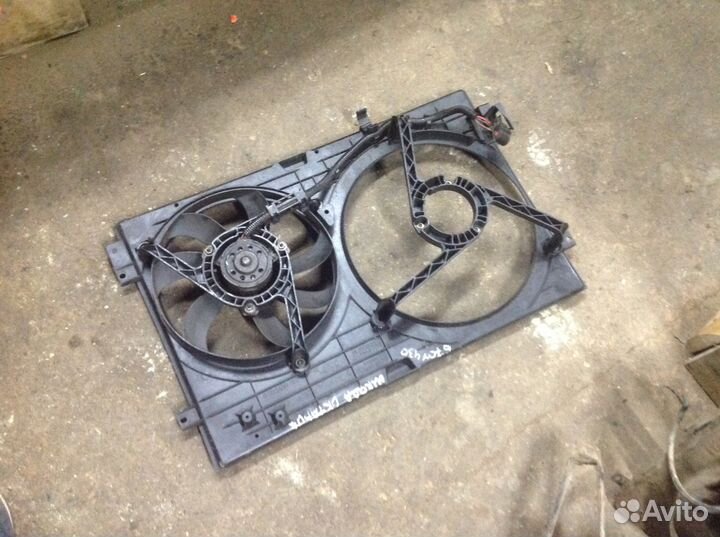 Вентилятор диффузор Шкода Октавия А4