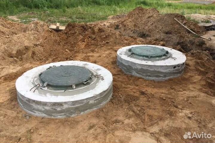 Канализация, Септик под ключ, установка Дренажа