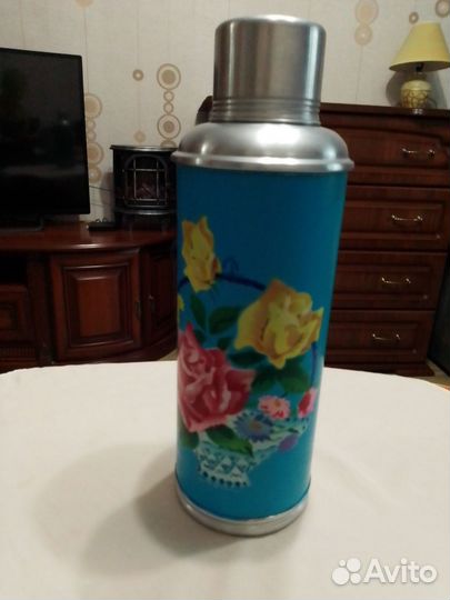 Термос,2л,Китай,стеклянная колба