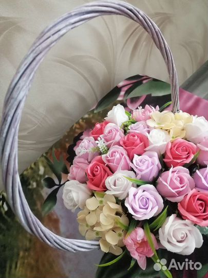 Букет из мыла