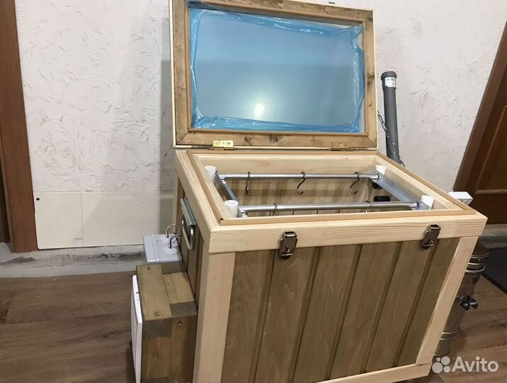 Коптильня холодного копчения с эл статикой 75л