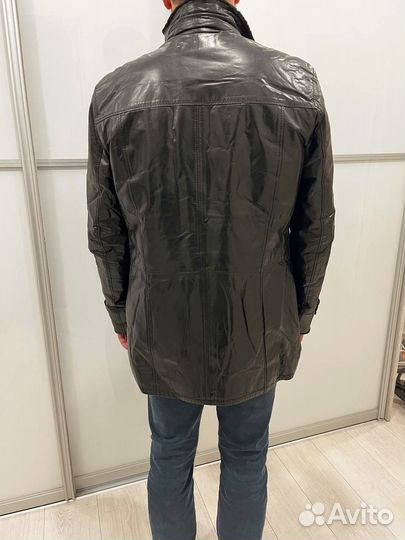 Дубленка натуральная мужская 48 размер