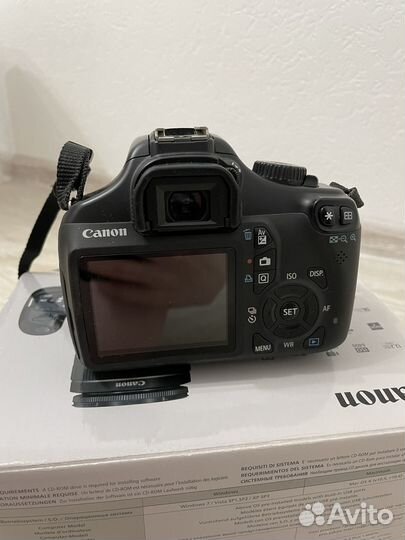 Зеркальный фотоаппарат canon eos 1100d