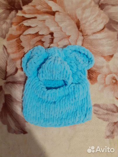 Шапка детская балаклава с ушками