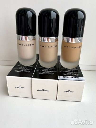 Тональный крем Marc Jacobs и Bobby Brown