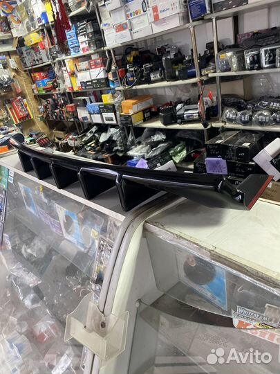 Диффузор на задний бампер приора 2 хетчбэк